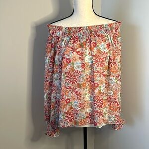 Floral Off Shoulder Blouse